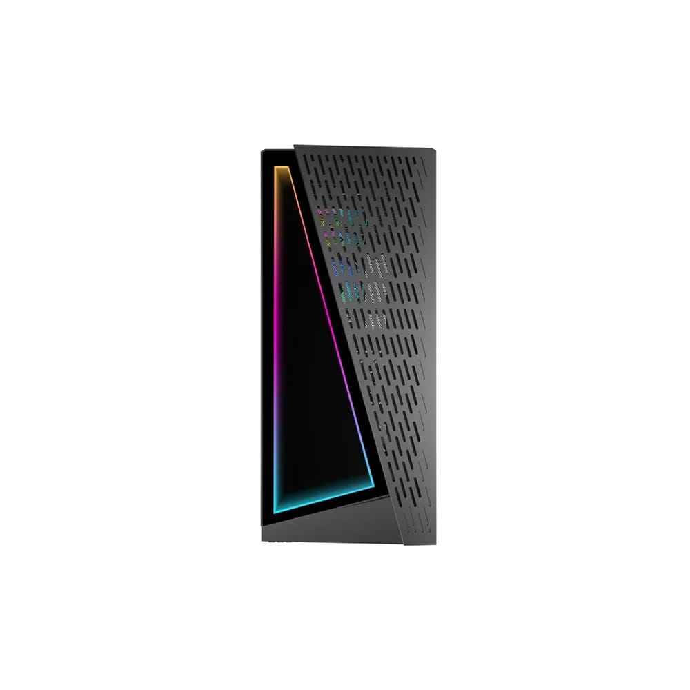 Gabinete GameMax Prism ATX con 3 ventiladores ARGB