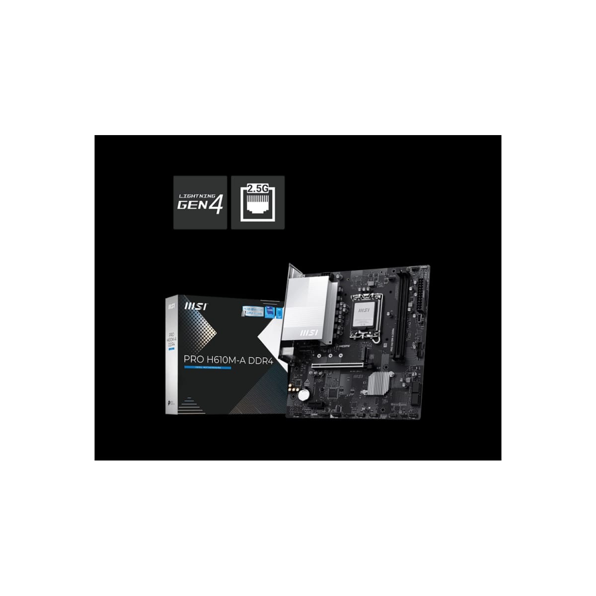 Motherboard MSI PRO H610M-A LGA 1700 DDR4