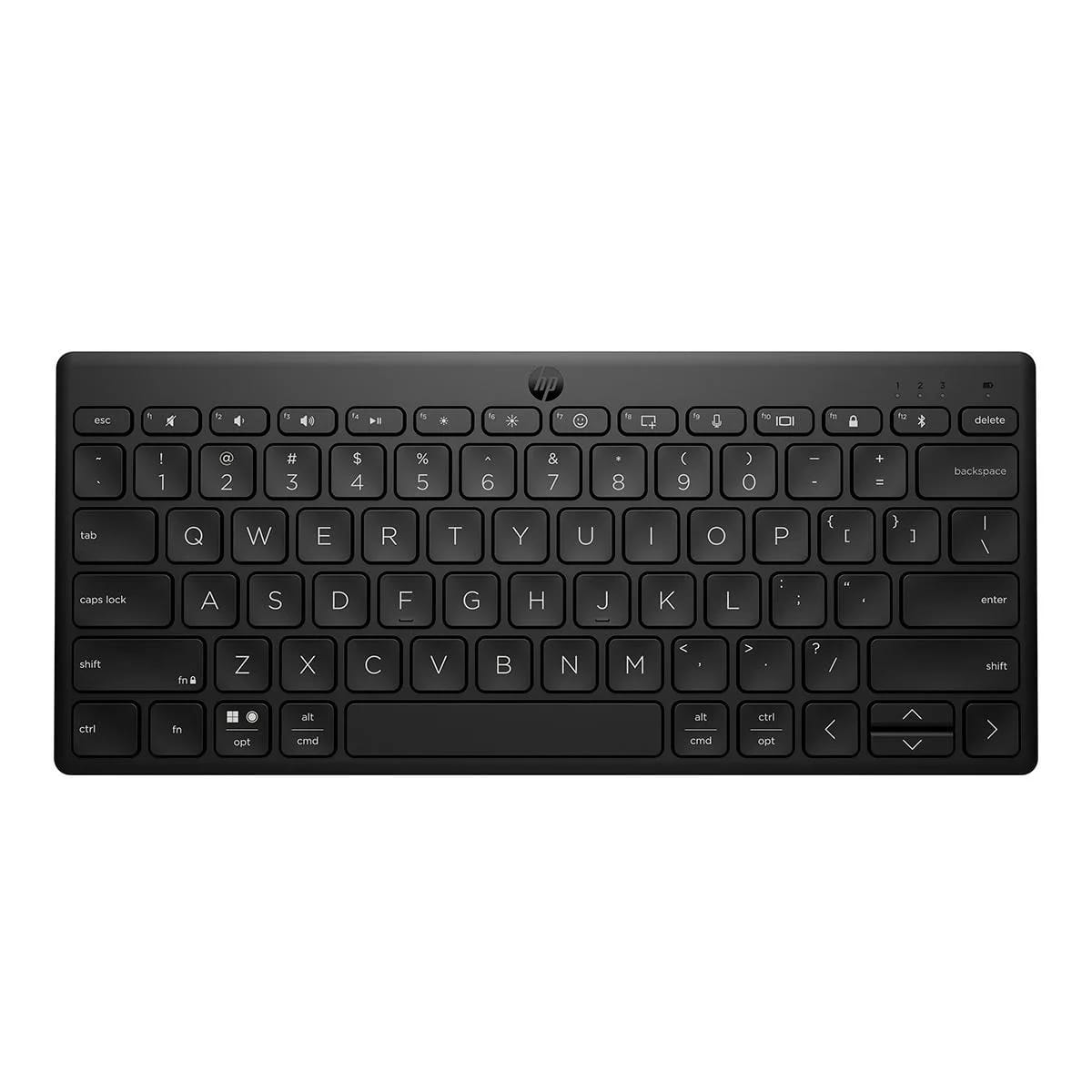 Teclado Inalámbrico Compacto HP 350 Multi Dispositivos Negro 692S8AA