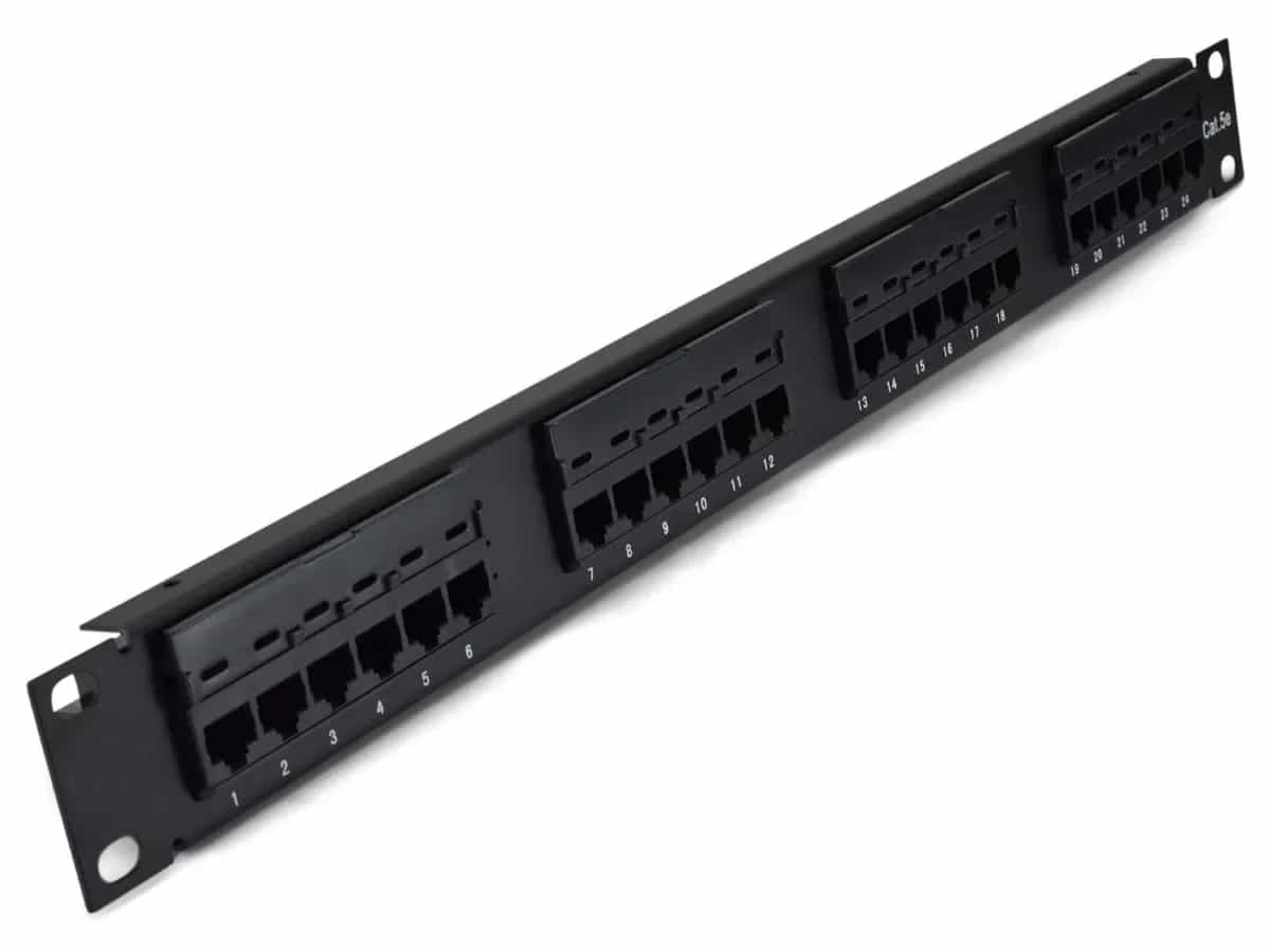 Patch panel GLC 24 puertos CAT5E para Krone/110 CE-4025