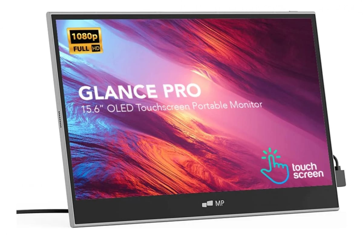 Accesorios Byh Monitor Portatil para Notebook Glance Pro OLED 15.6