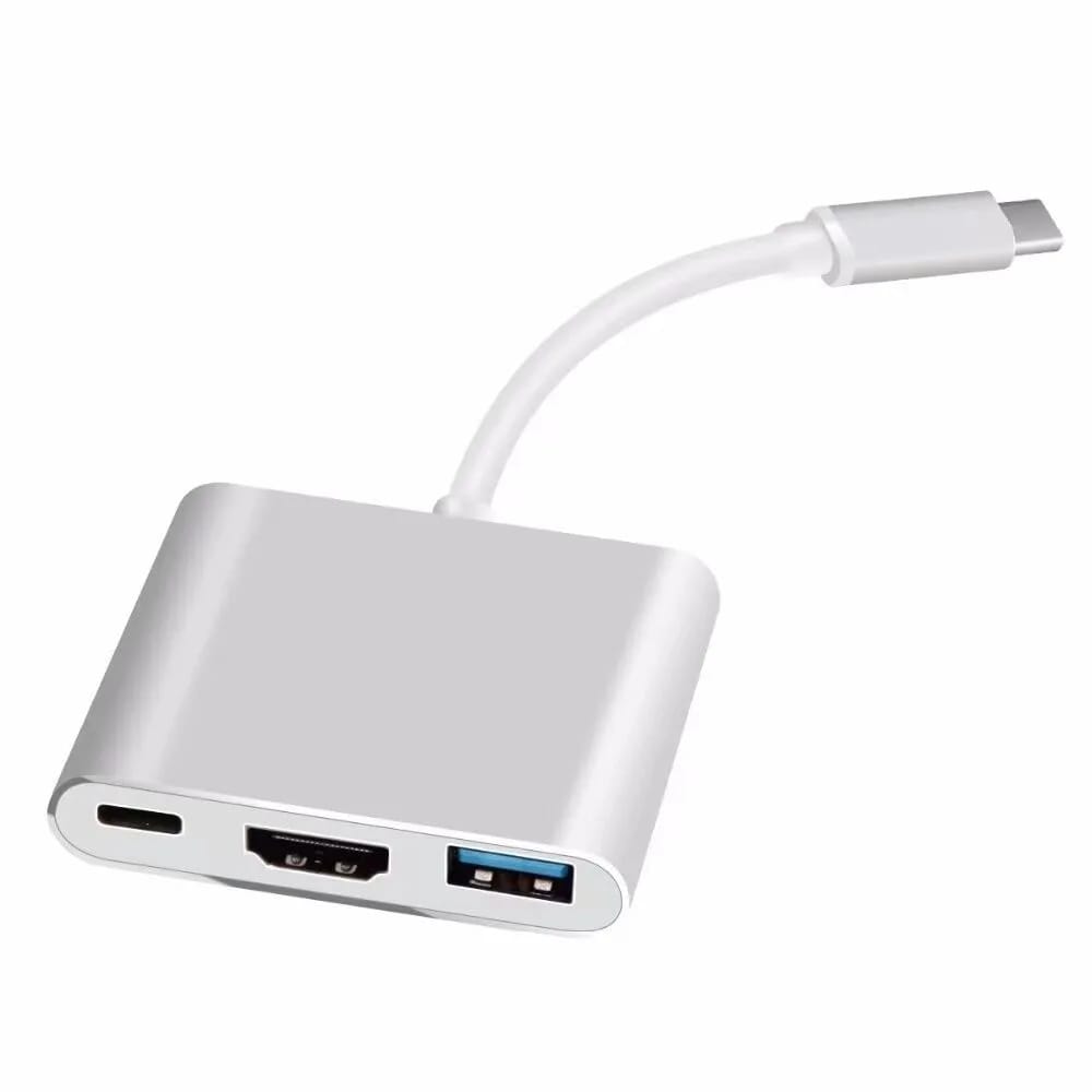 Hub USB Tipo C 3 en 1 - USB 30 HDMI Usb-C GNR-HB3BX-100