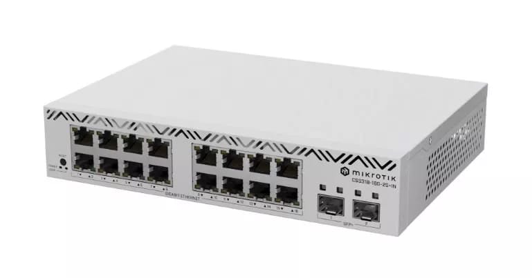 Switch Mikrotik CSS318-16G-2S+IN
