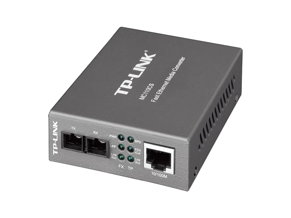 Media Converter Tp-Link MC110CS 10/100 Sc 20-60KM