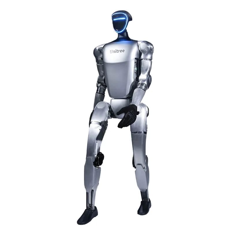 Robot humanoide Unitree G1 con IA para eventos, aulas e investigación