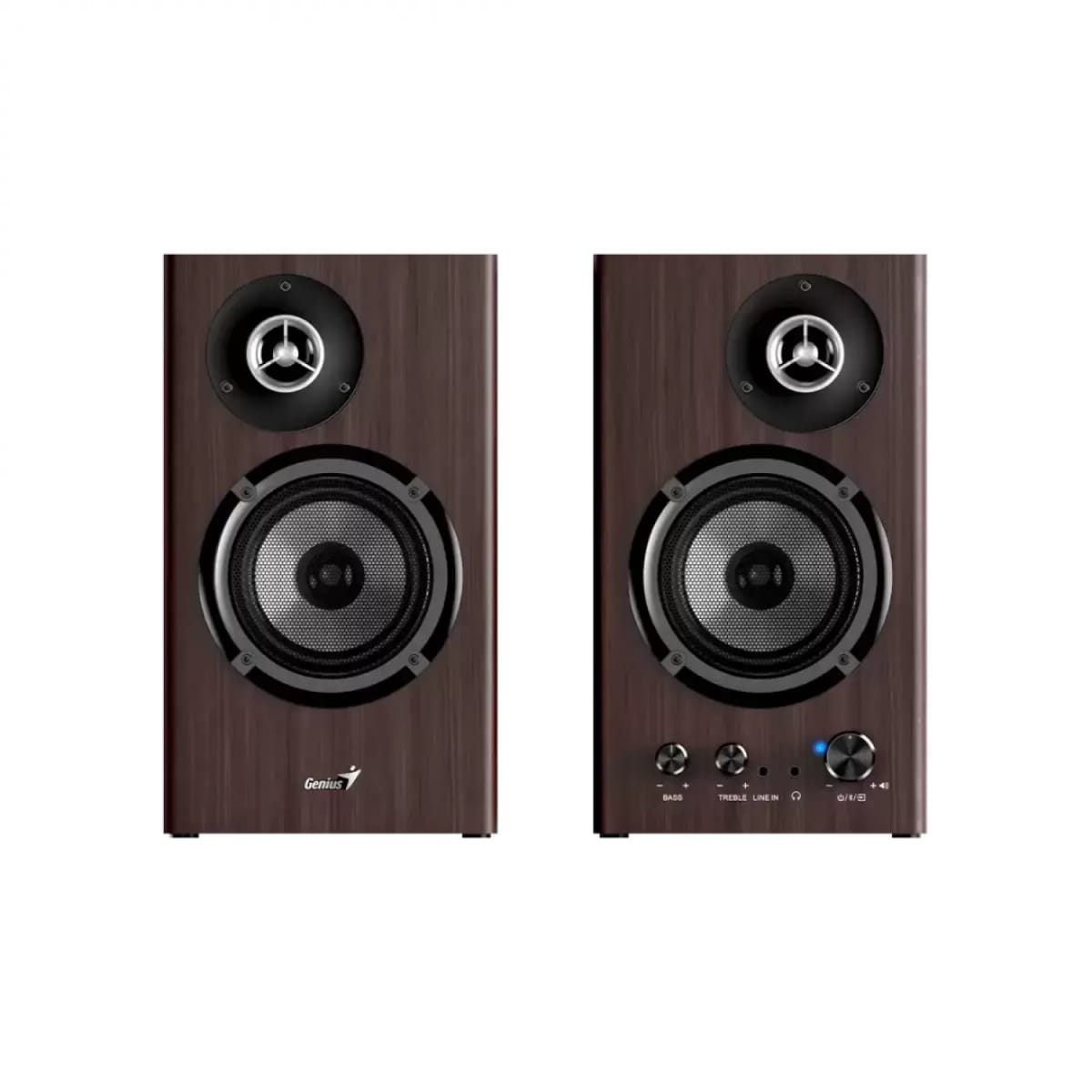 Parlante Bluetooth Genius SP-HF1812BT 50W Dark Brown