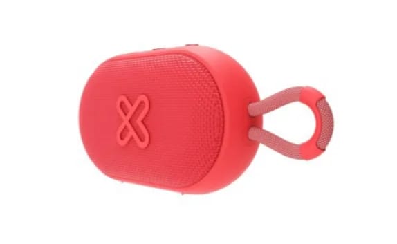 Parlante Klipxtreme Groovesplash Portátil Stereo True Wireles 12HS - 6W - IPX7 Red (KBS-030RD)
