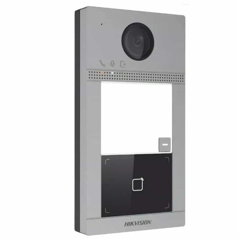 Frente de videoportero IP Hikvision 1080p con app Hik-Connect DS-KV8113-WME1 (C)