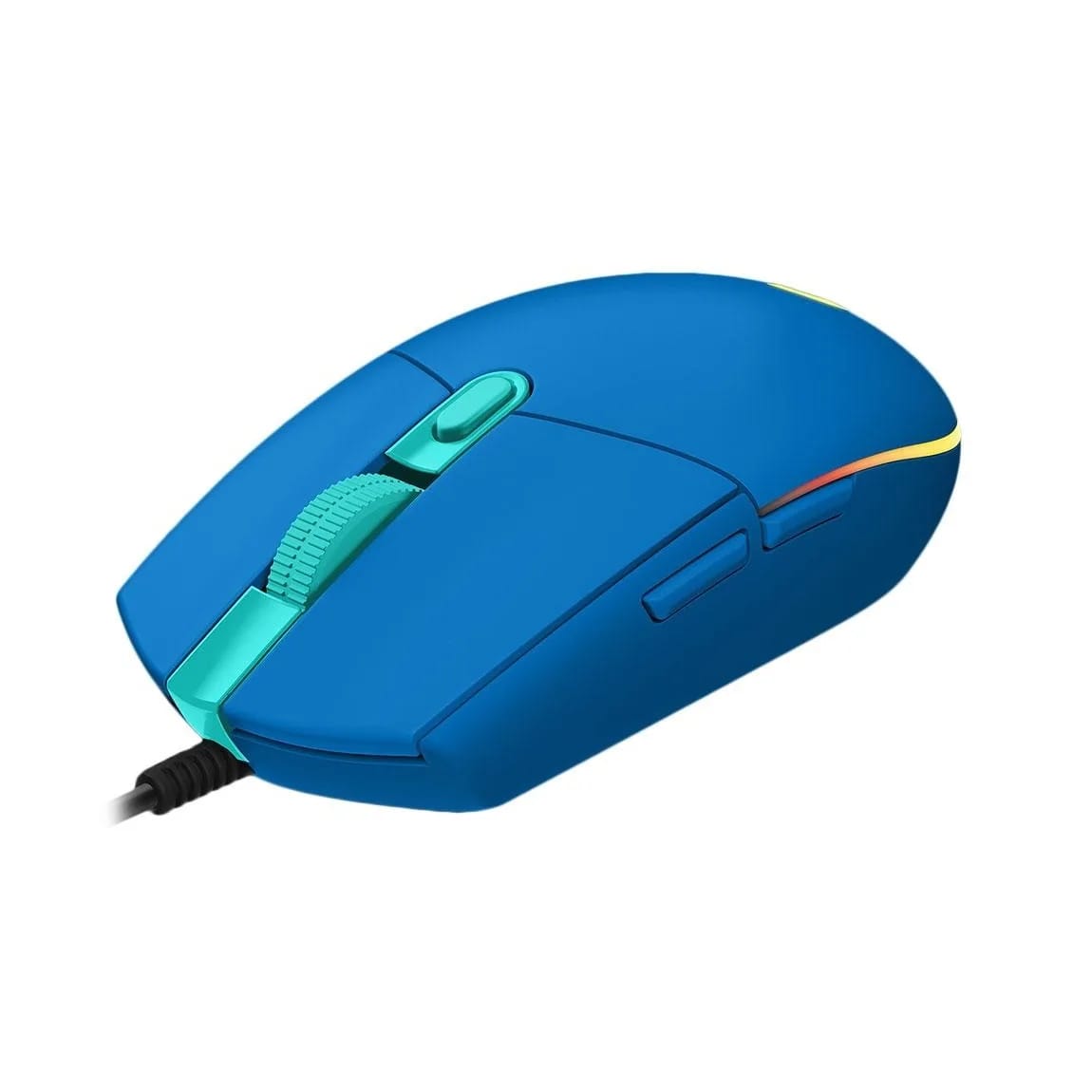 Mouse Logitech con cable G203 Azul Gaming