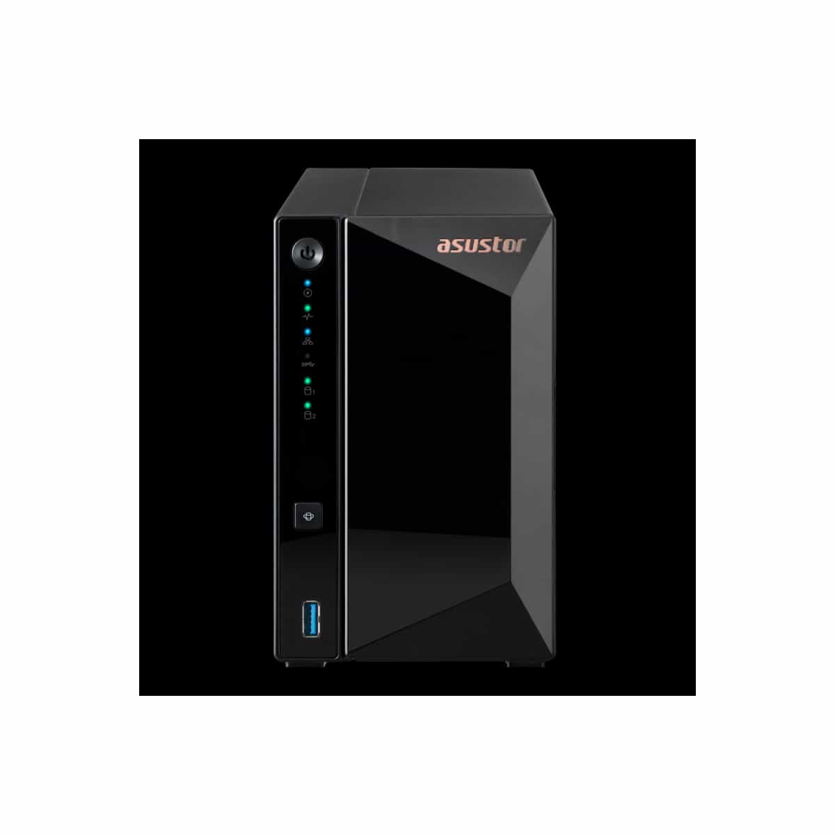 Asustor NAS Tower Drivestor 2 Pro Gen2 AS3302T v2 2X3.5/2.5