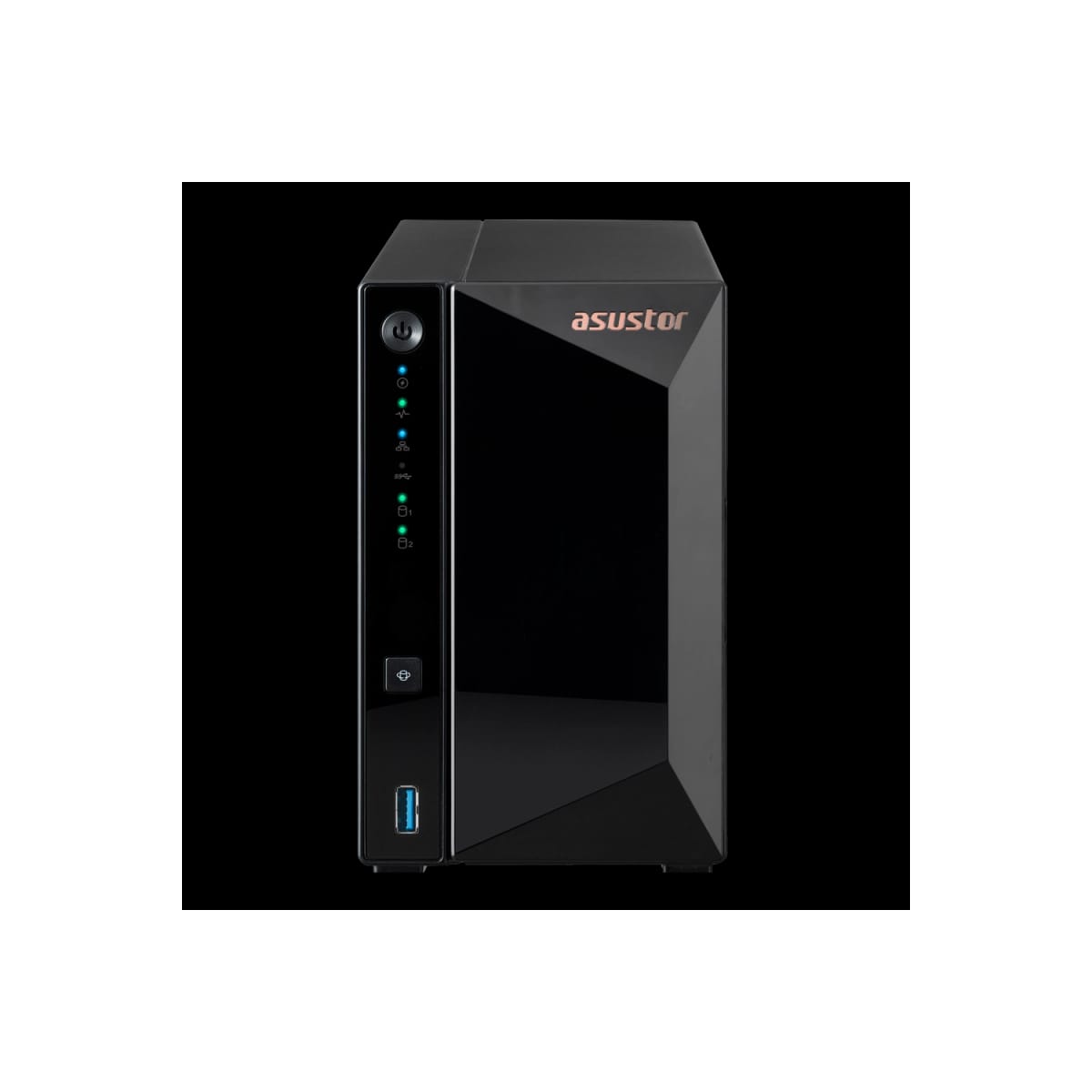 Asustor NAS Tower Drivestor 2 Pro Gen2 AS3302T v2 2X3.5/2.5