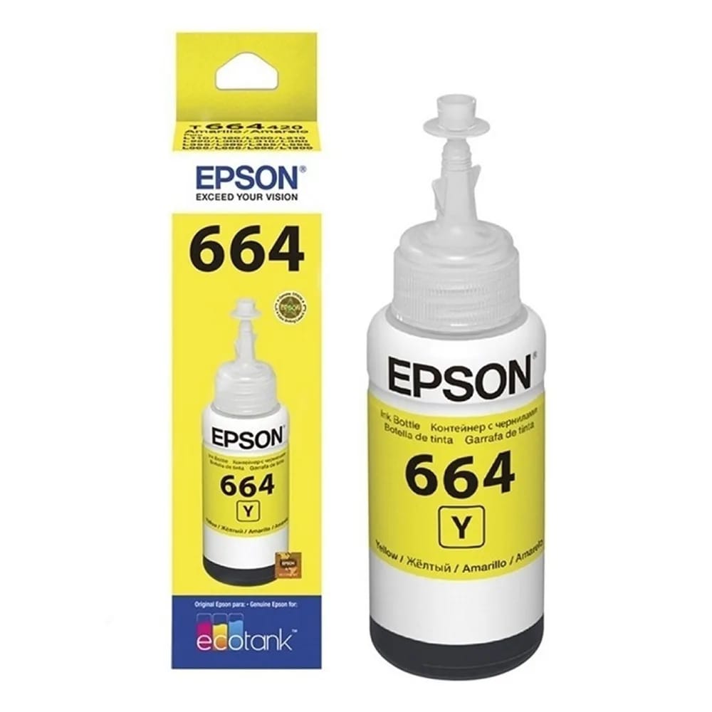 Botella Epson T664420-AL Amarillo para L355/380/395