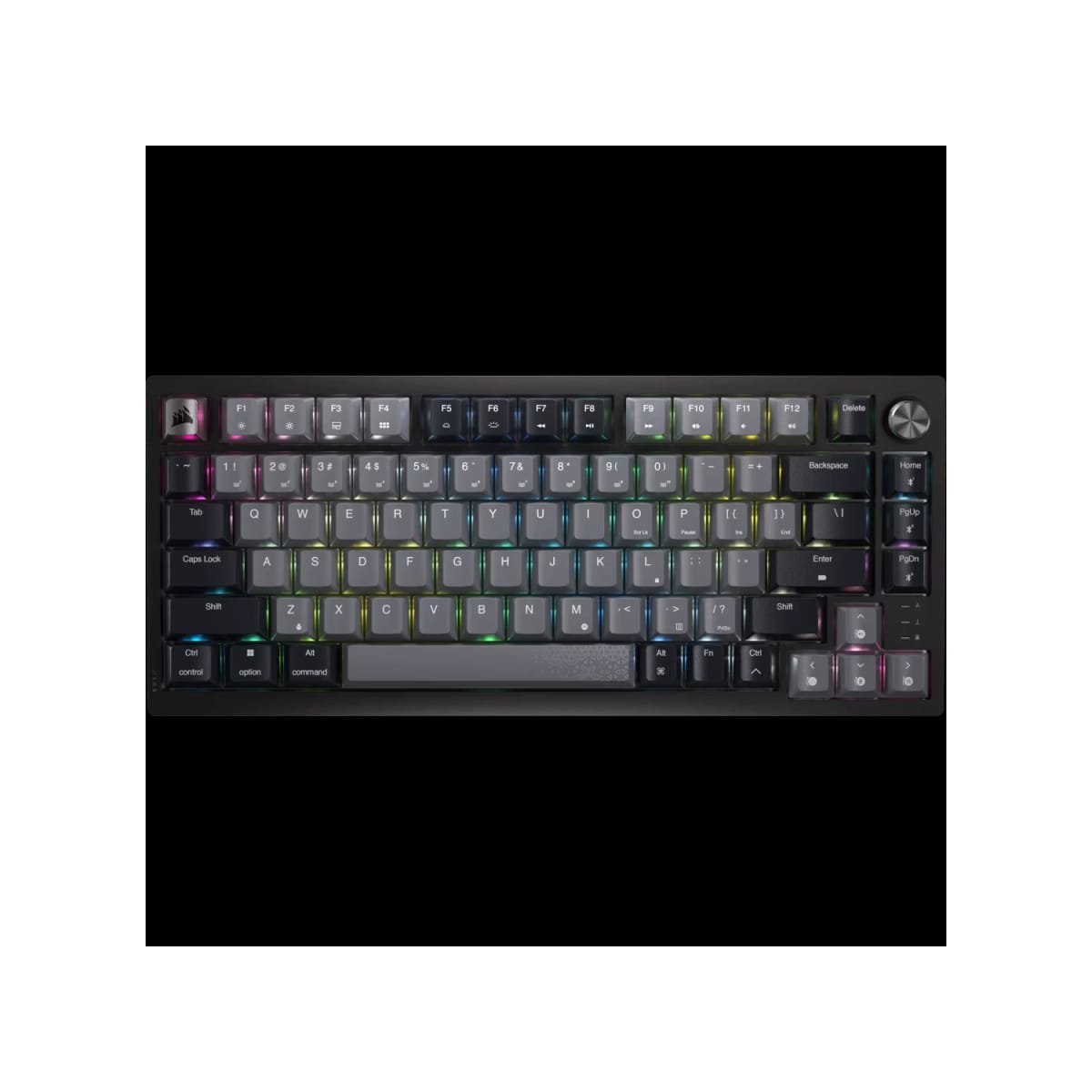 Teclado gamer mecanico CORSAIR RGB 75 % K65 PLUS WIRELESS