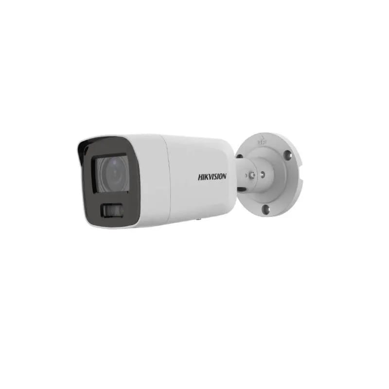 Cámara IP bullet Hikvision DS-2CD2027G2-LU (C) 1080p luz blanca