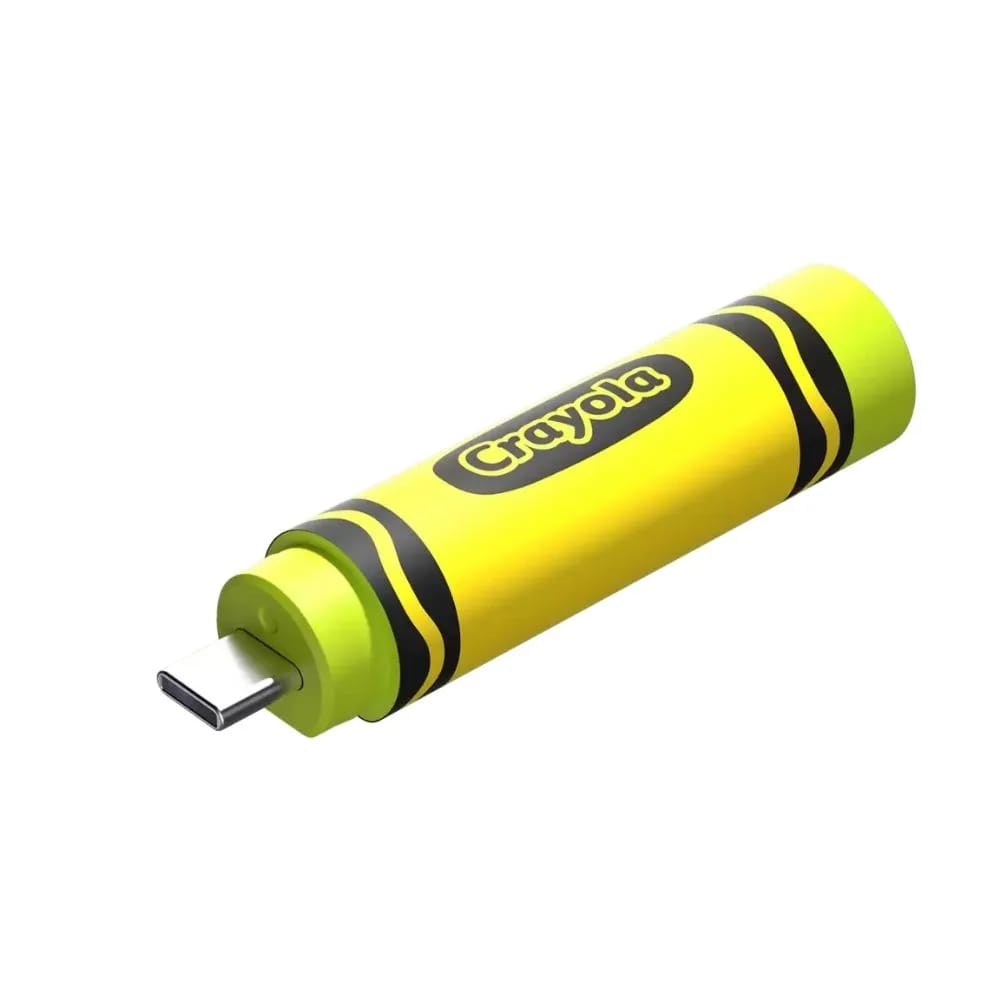 SanDisk Crayola USB-C Flash Drive Electric Lime 64GB SDCZIC
