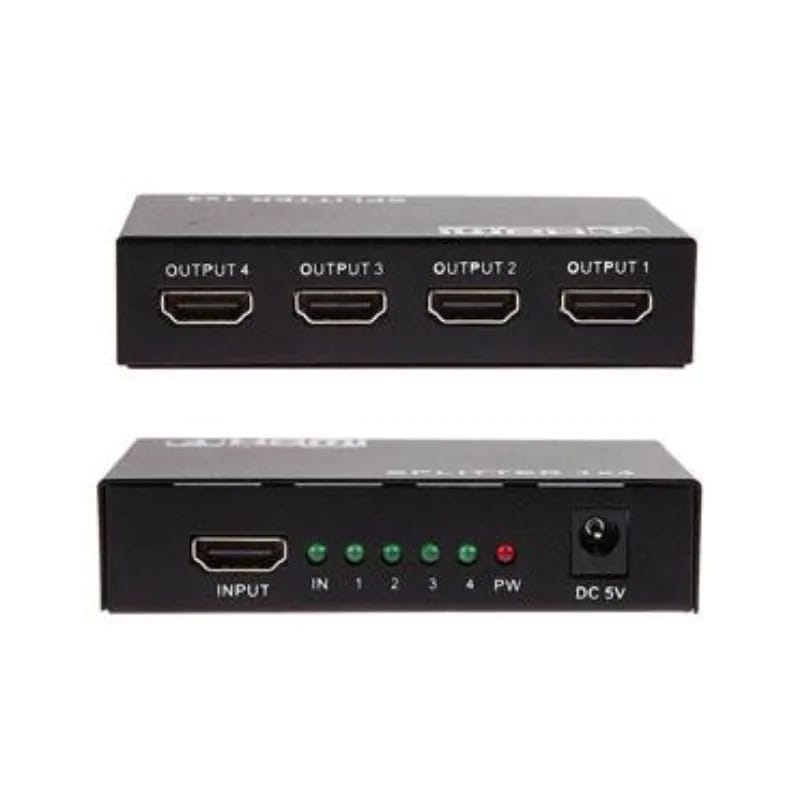 Spliter Net Quality HDMI 1 a 4 con Fuente