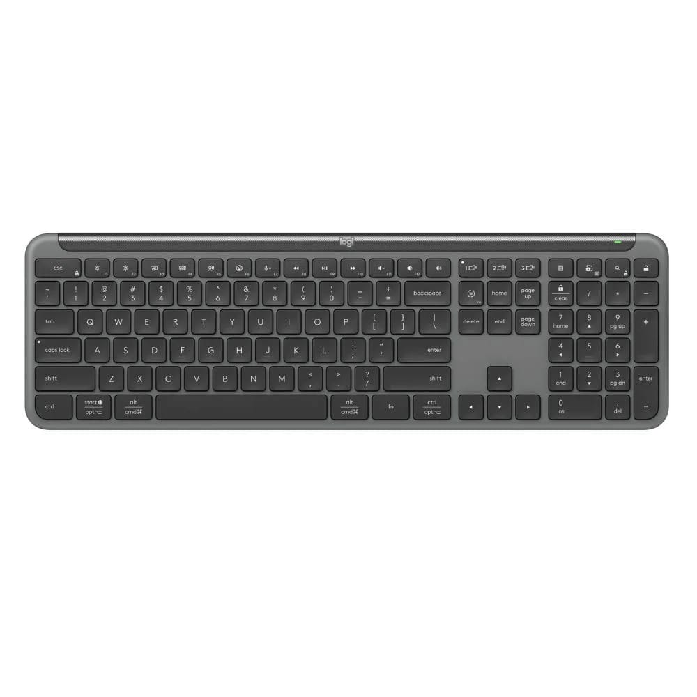 Teclado Logitech K950 inalámbrico Slim Negro