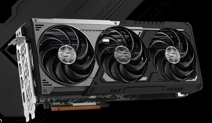 GPU Asrock Radeon RX9070GRE Steel Legend Dark 12GB OC (VG-9070GRESLD12)