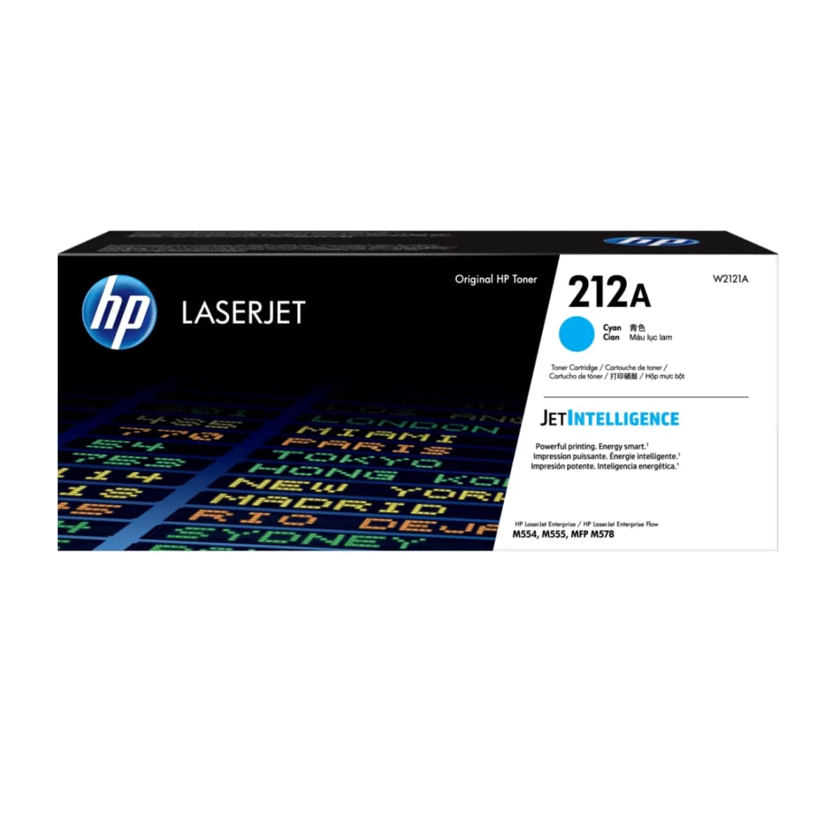 HP 212A CYAN Toner Cartridge W2121A