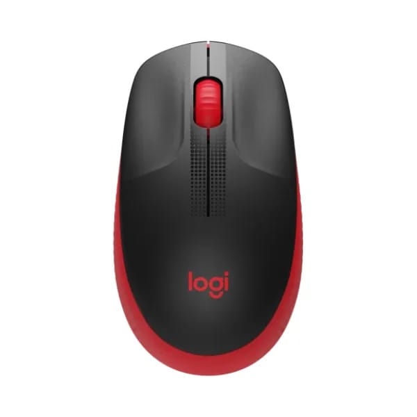 Mouse Logitech Inalámbrico M190 Black/Red 910-005904