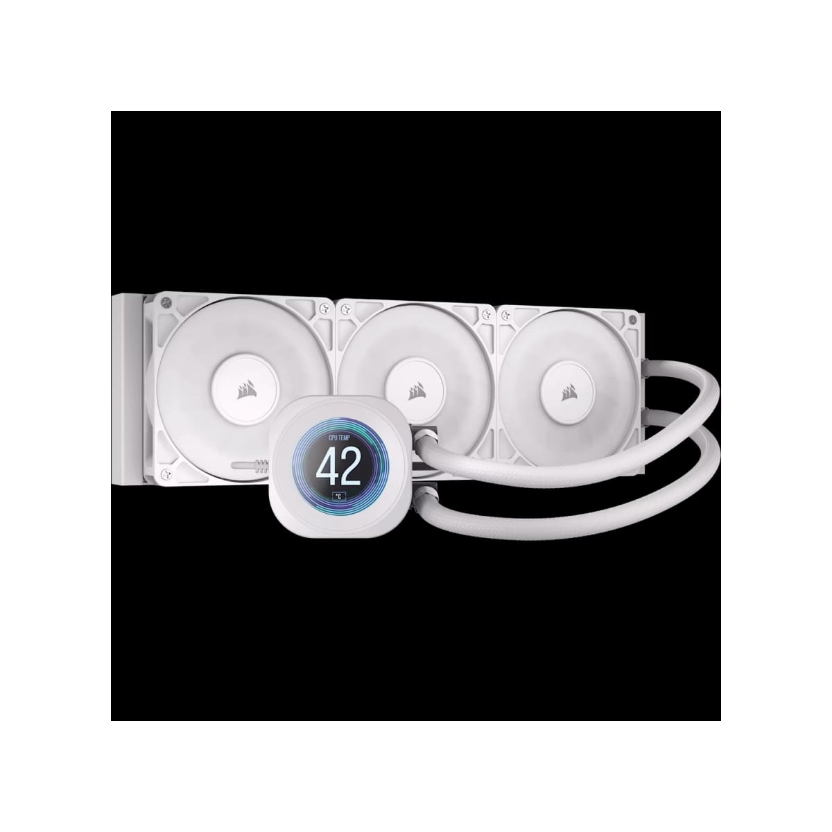 Liquid cooler CORSAIR NAUTILUS 360 RS LCD Blanco