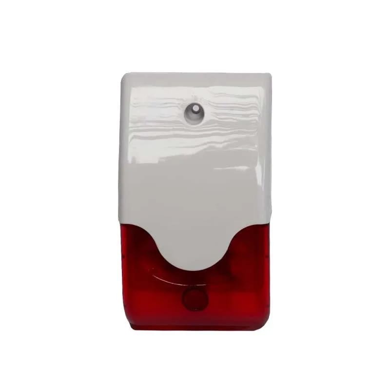 Sirena piezoeléctrica con luz roja dLux SL-150A interior o semi intemperie