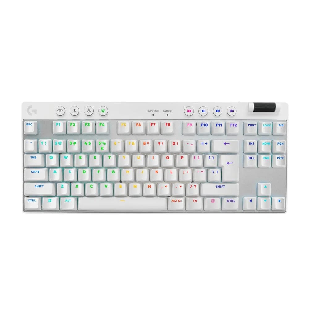 Teclado Logitech G Pro X Tkl Lightspeed Inalambrico Blanco