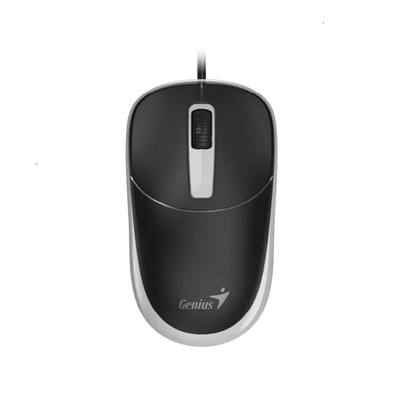 Mouse Genius DX-123, USB-C, BLK+GREY