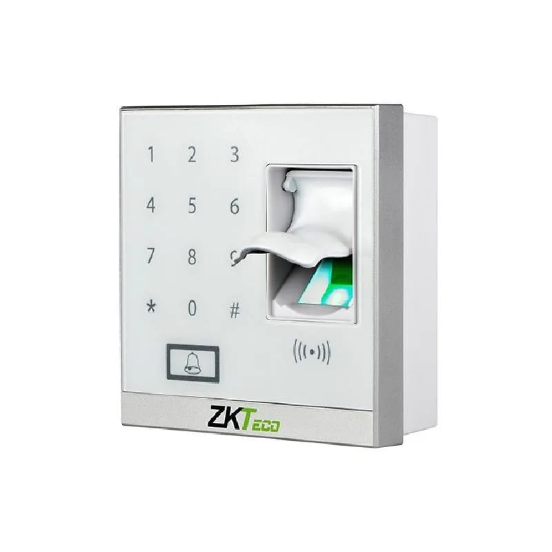 Control de acceso autónomo ZKTeco huella y tarjeta Bluetooth 500 huellas X8-BT