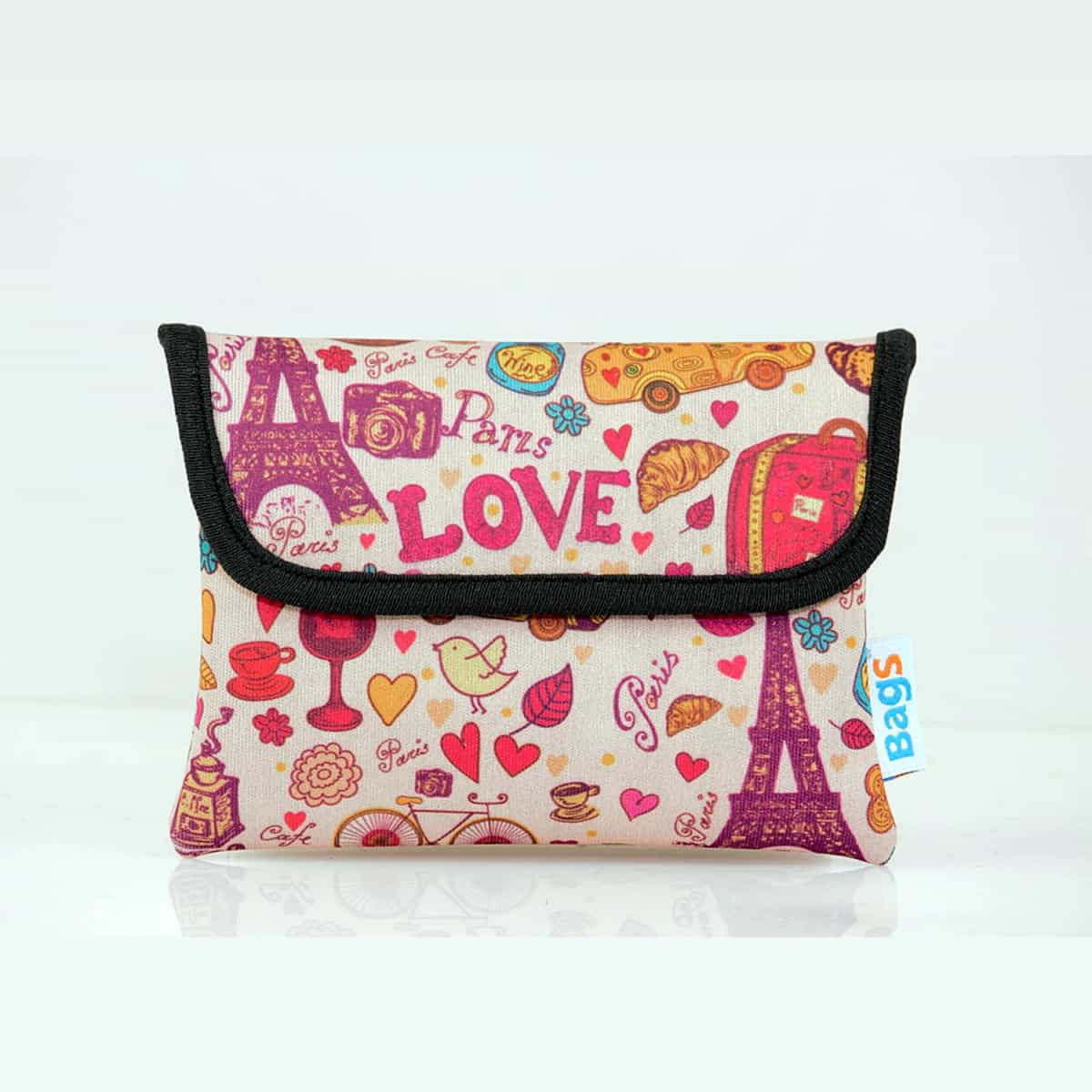 Funda para Disco Externo BAGS FNGPS/CAM-LP Love Paris Estampado