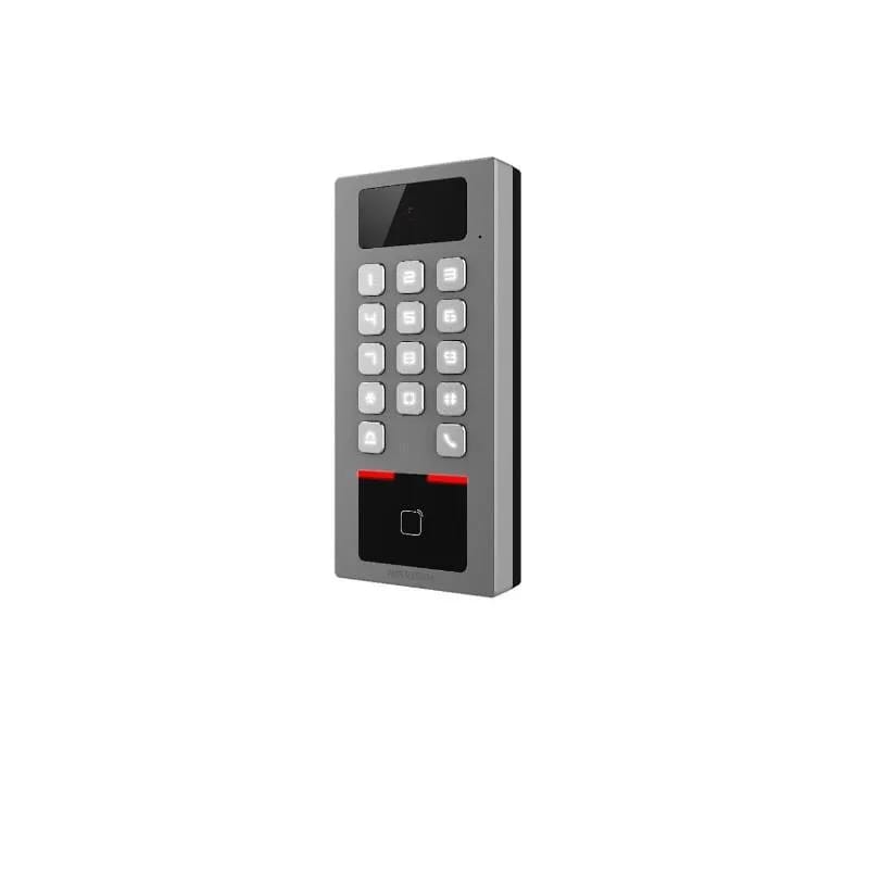 Terminal de control de acceso Hikvision con lector de tarjetas DS-K1T502DBWX-C