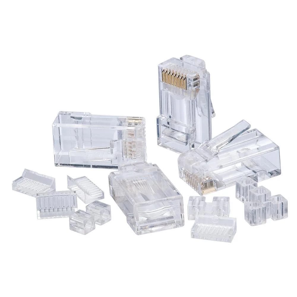 Plug RJ45 macho CAT6 GLC x 100 unidades NT2001RJ45C6