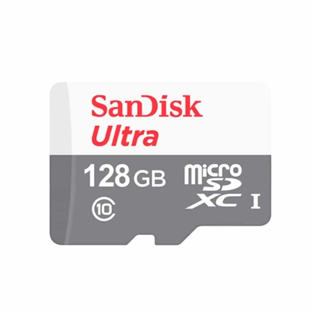 Tarjeta de memoria SanDisk Ultra Micro SDHC Clase 10 con adaptador - 128GB