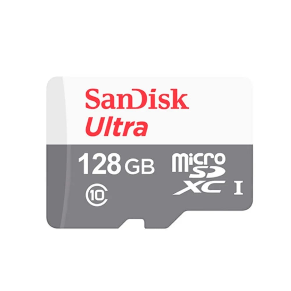 Tarjeta de memoria SanDisk Ultra Micro SDHC Clase 10 con adaptador - 128GB
