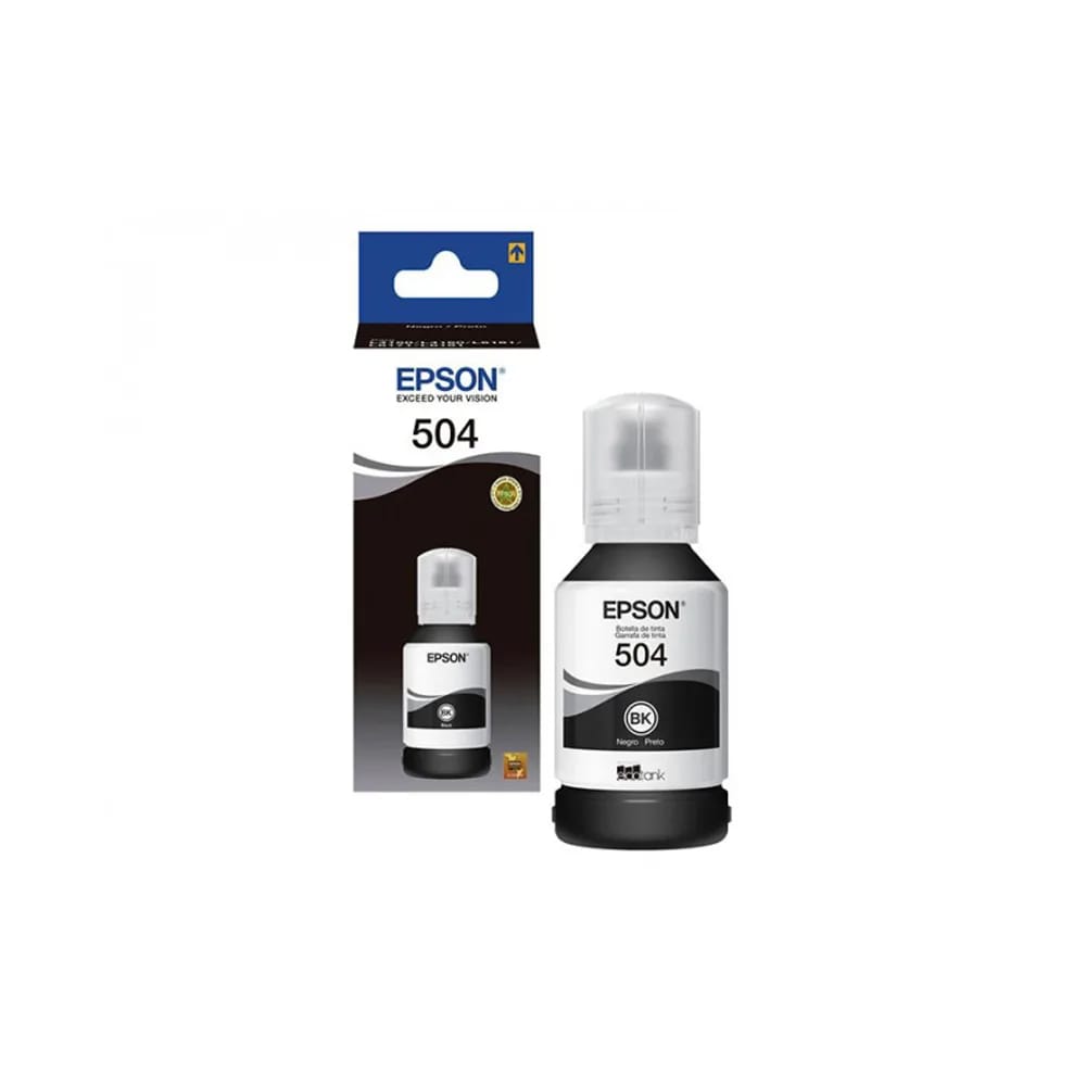 Botella Epson T504120-AL Negro para L4150/60/61/71