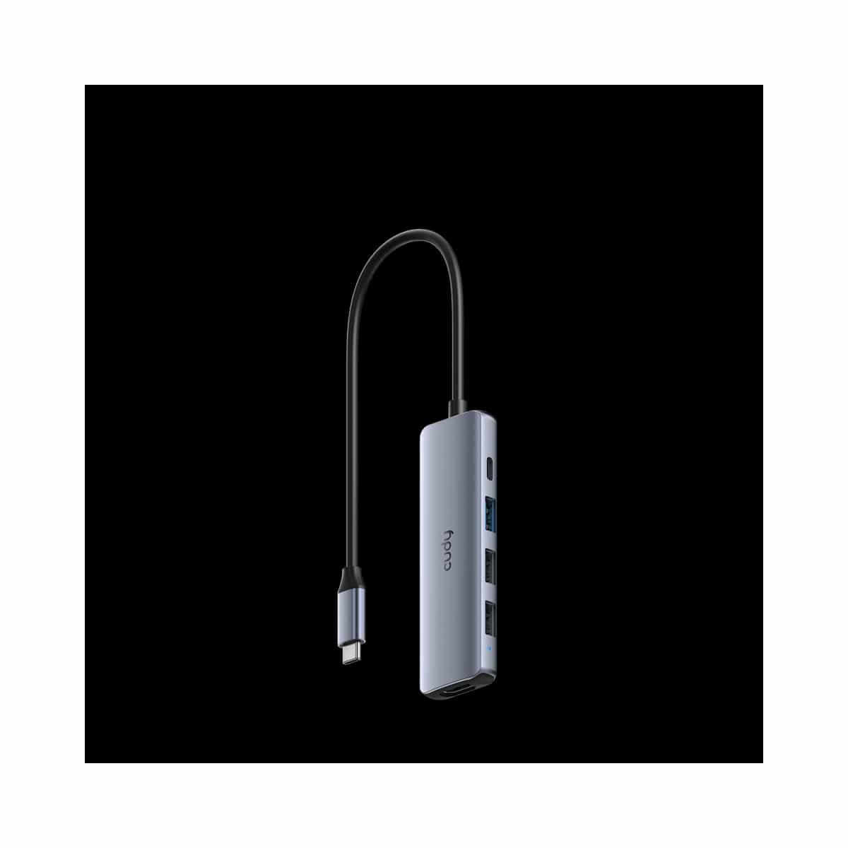Hub Cudy 5 en 1 USB-C