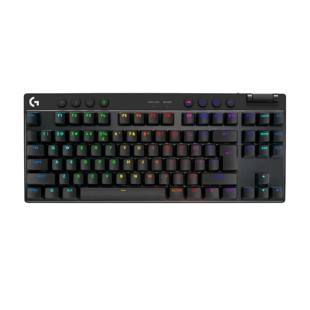 Teclado Logitech G Pro X Tkl Lightspeed Inalámbrico Negro