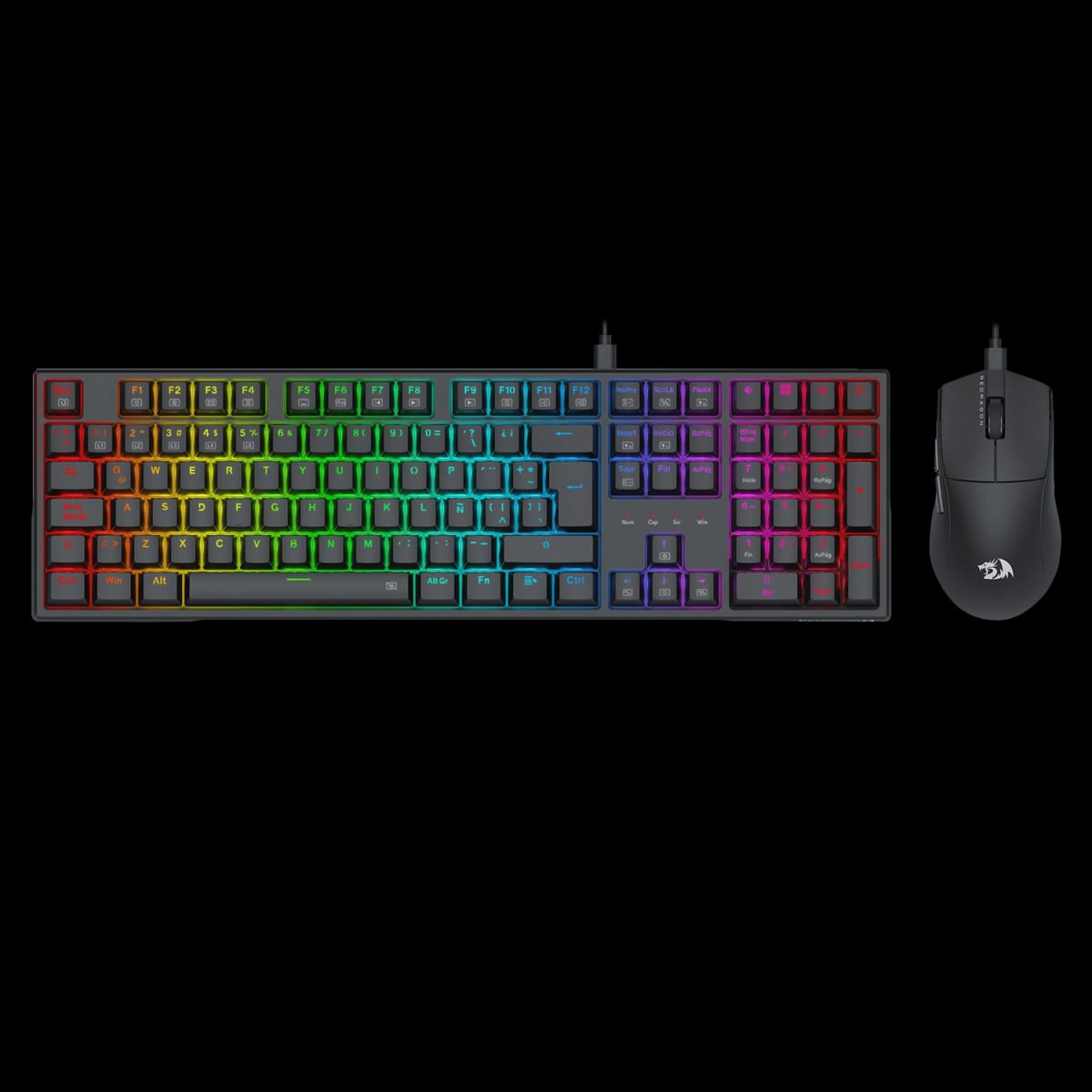 Combo Teclado Y Mouse Redragon S146