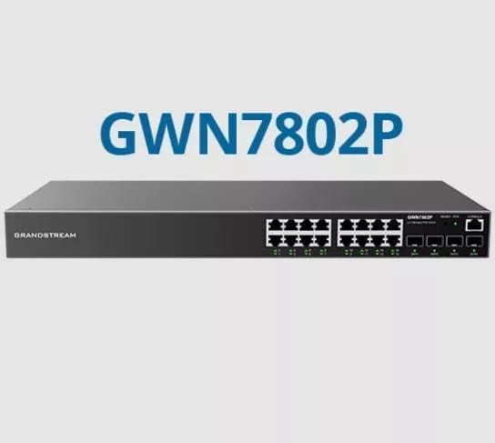 Grandstream SW L2+ 16 Port POE Giga 4SFP