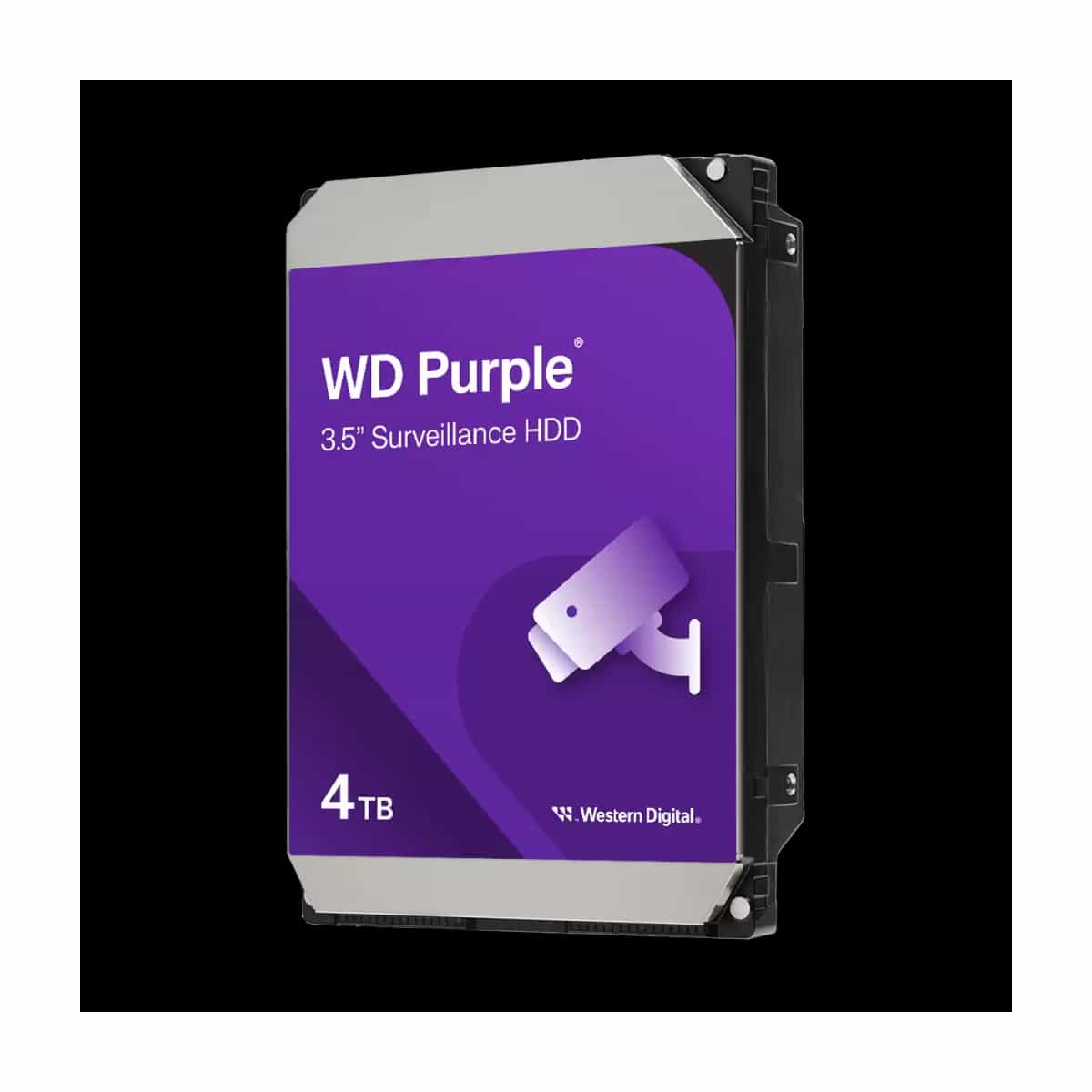 Disco Interno HDD WESTERN DIGITAL Purple 4TB 3.5" SATA 3.0 128MB 5400rpm