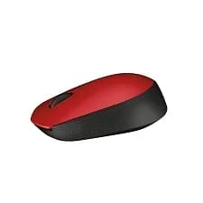 Mouse Logitech Inalámbrico M170 Rojo