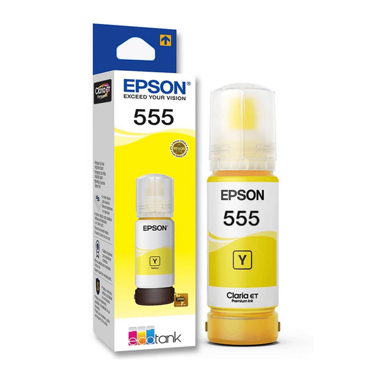 Botella Epson T555420-AL Amarillo para L8160/L8180