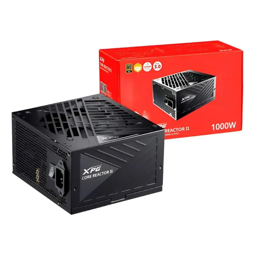 Fuente XPG Core Reactor II 1000W 80 Plus Gold COREREACTORII1000G-BKCAR