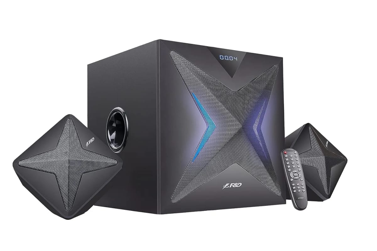 Parlante Fyd Fenda F550X Black 2.1
