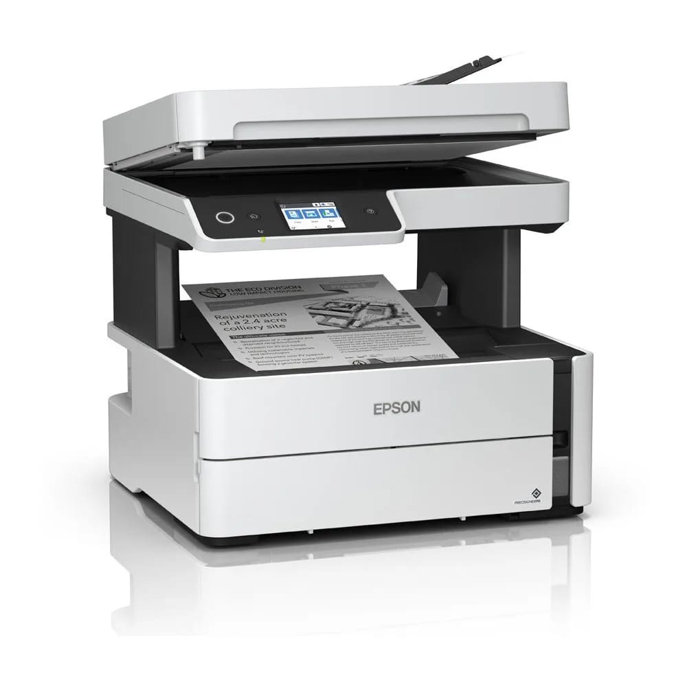 Impresora multifunción monocromática Epson M3170 sistema continuo WiFi Red Fax C11CG92303