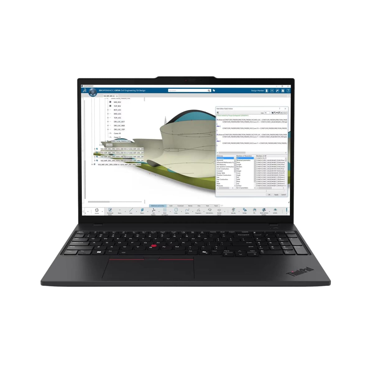 Workstation Notebook Lenovo ThinkPad P16 Gen 4 AMD Ryzen AI 7 PRO 350 32GB 1TB 16" G4 Windows 11 Pro 21QSS1G500