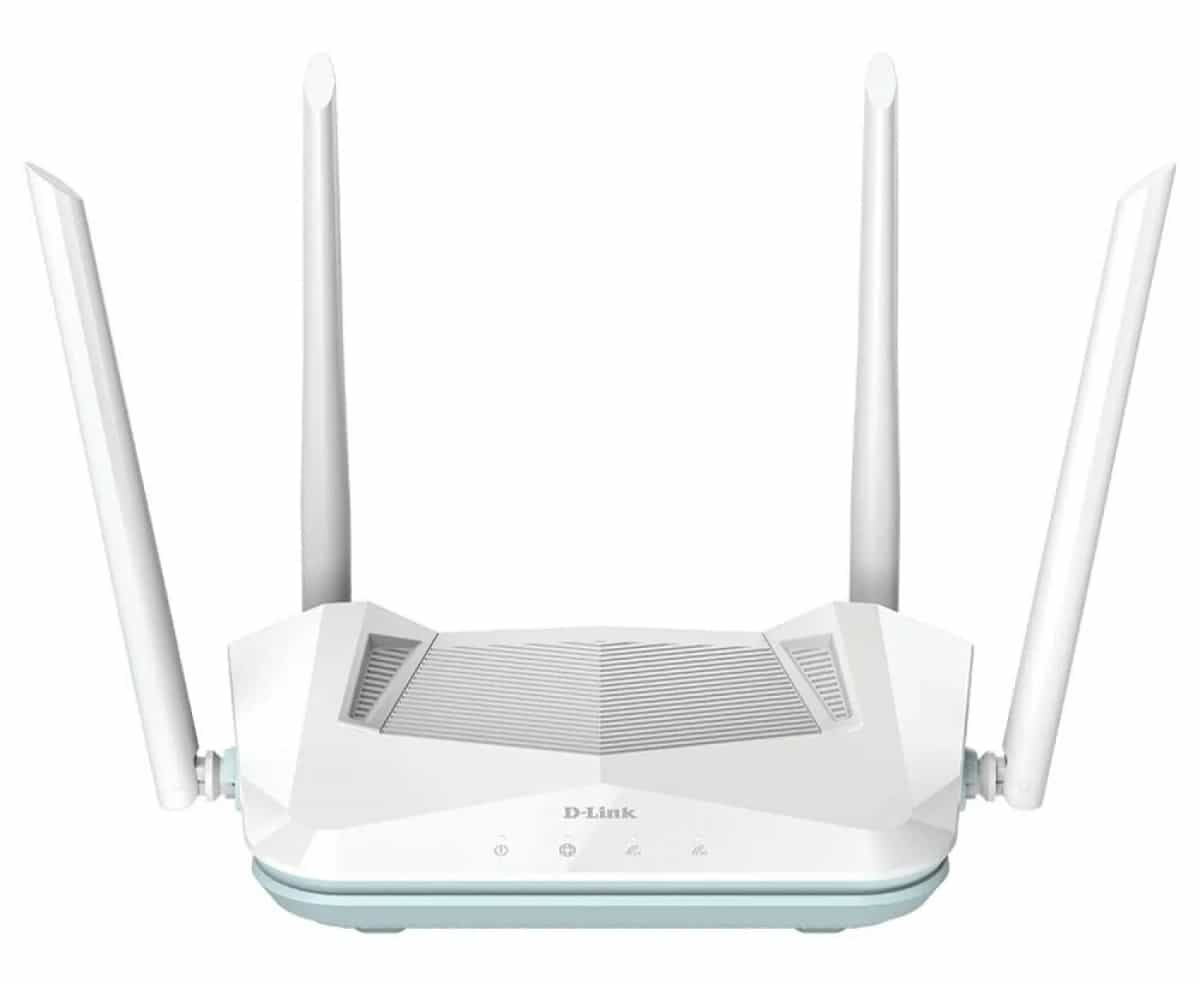 D-LINK Router R15 Smart WIFI 6 AX1500 4 Antenas Dual Band - Blanco