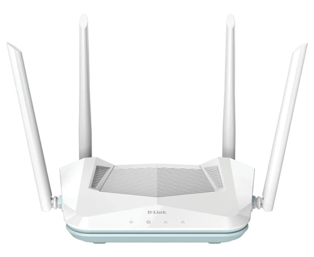 D-LINK Router R15 Smart WIFI 6 AX1500 4 Antenas Dual Band - Blanco