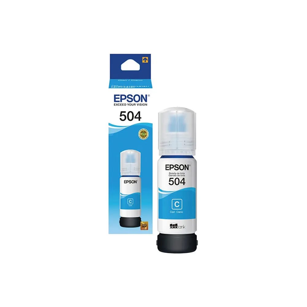Botella Epson T504220-AL Cyan para L4150/60/61/71/91
