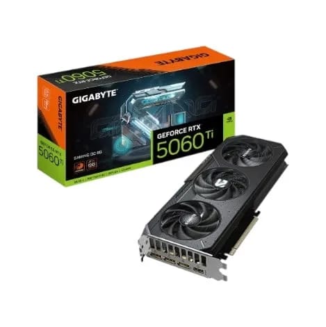 Placa de Video GIGABYTE NVIDIA GeForce RTX 5060 Ti GAMING OC 8G